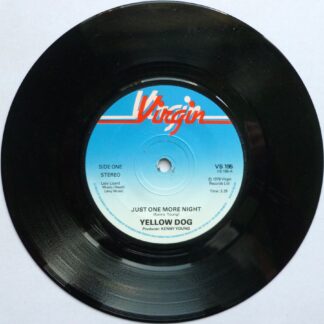 Yellow Dog Just One More Night 7" Virgin VS195 EX 1978