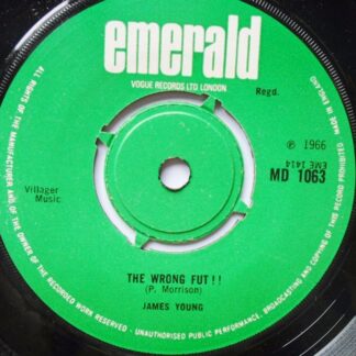 James Young The Wrong Fut 7" Emerald MD1063 EX 1966