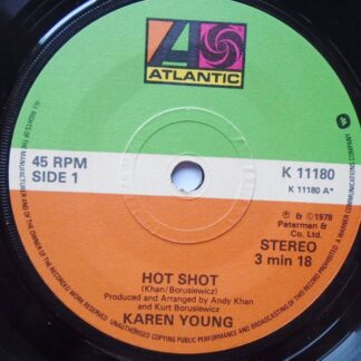 Karen Young Hot Shot 7" Atlantic K11180 EX 1978