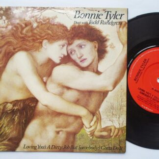 Bonnie Tyler Loving You's A Dirty Job But Somebody's Gotta Do It 7" CBS A6662 EX/EX 1985 picture sleeve