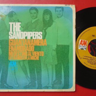 Sandpipers Sandpipers EP A&M HDA377 EX/VG 1970s picture sleeve, Spanish pressing