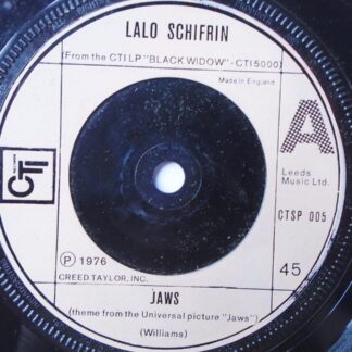 Lalo Schifrin Jaws 7" CTI CTSP005 EX 1976