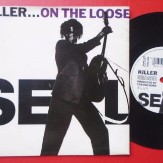 Seal Killer On The Loose 7" ZTT ZANG23 EX/VG 1991 picture sleeve, there is handwritten number on label