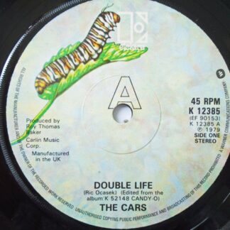Cars Double Life 7" Elektra K12385 EX 1979