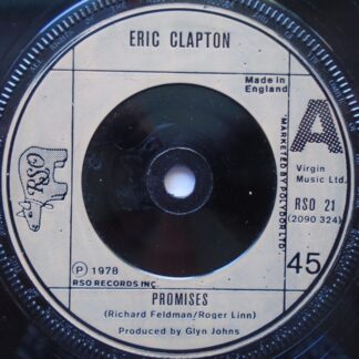 Eric Clapton Promises 7" RSO RSO21 EX 1978