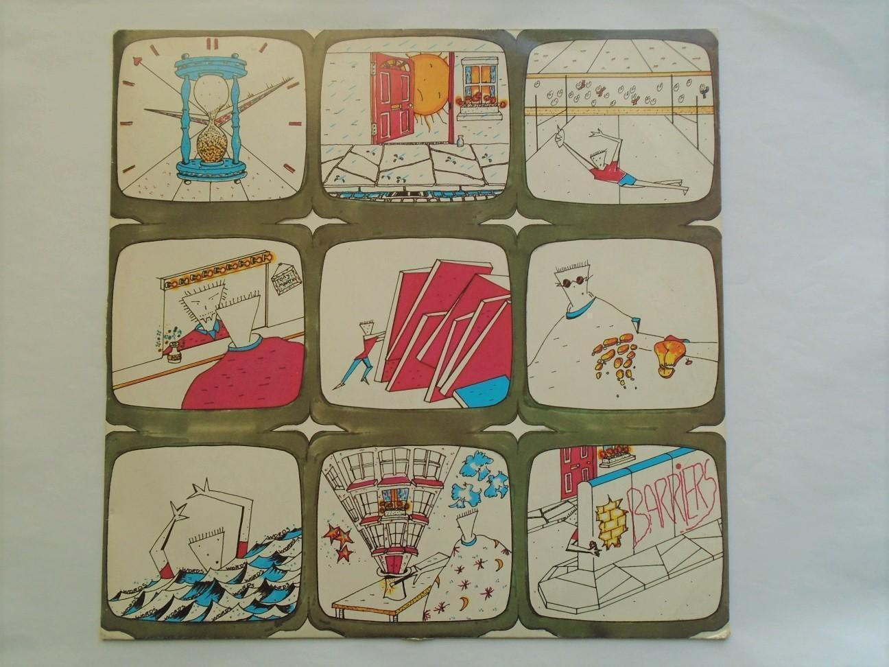 Tony Martin Barriers 12" Barriers BS102 EX/VG 1984 12 inch, picture sleeve has writing on rear