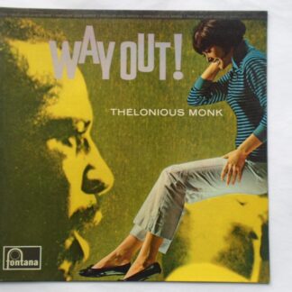 Thelonious Monk Way Out - SLEEVE ONLY LP Fontana FJL113 /EX 1960s SLEEVE ONLY - NO RECORD