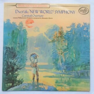 Alexander Gibson Dvorak New World Symphony LP Music For Pleasure MFP57001 EX/VG 1967