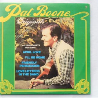 Pat Boone Originals 2LP ABC ABSD301 EX/VG 1976 double LP