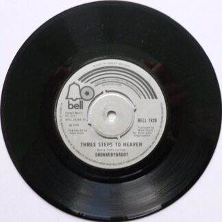 Showaddywaddy Three Steps To Heaven 7" Bell BELL1426 EX 1975