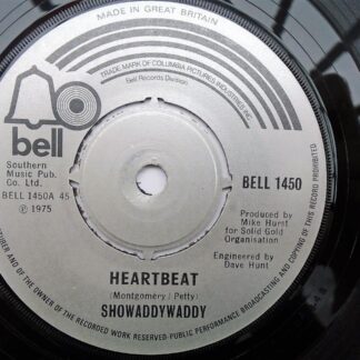 Showaddywaddy Heartbeat 7" Bell BELL1450 EX 1975