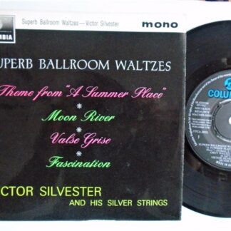 Victor Silvester Superb Ballroom Waltzes EP Columbia SEG8280 EX/EX 1963 picture sleeve