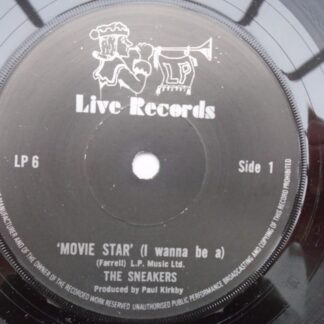 Sneakers Movie Star 7" Live LP6 EX 1970s