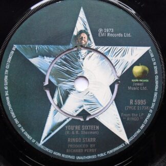Ringo Starr You're Sixteen 7" Apple R5995 EX 1973
