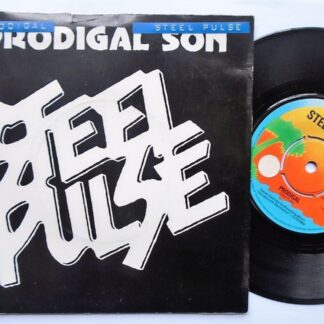Steel Pulse Prodigal Son 7" Island WIP6449 EX/VG 1978 there is Dymo tape on picture sleeve