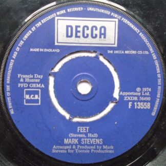 Mark Stevens Feet 7" Decca F13558 VG 1974