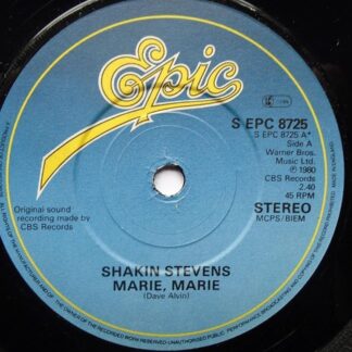 Shakin' Stevens Marie Marie 7" Epic SEPC8725 EX 1980