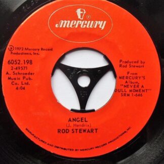Rod Stewart Angel 7" Mercury 6052198 EX 1970s US pressing