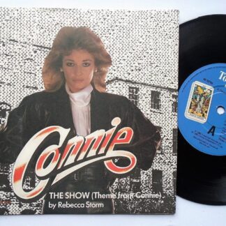 Rebecca Storm The Show - Theme From Connie 7" Towerbell TVP3 EX/EX 1985 picture sleeve