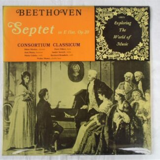 Consortium Classicum Beethoven Septet LP Oryx EXP29 EX/EX 1970s