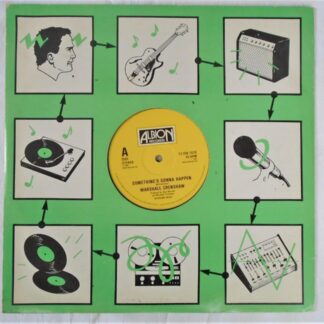 Marshall Crenshaw Something's Gonna Happen 12" Albion 12ION1029 EX 1981 12 inch in Albion die-dut sleeve which is VG