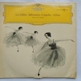 Fritz Lehmann Delibes Ballet Suites LP Deutsch Grammophon LPX29255 EX/VG 1958
