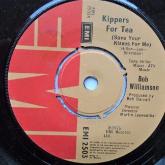 Bob Williamson Kippers For Tea 7" EMI EMI2503 EX 1976