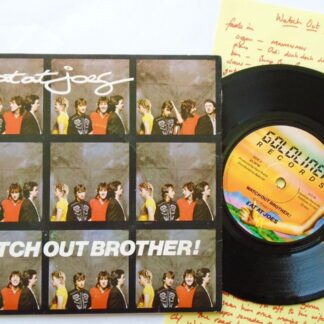 Eat At Joes Watch Out Brother 7" Goldliner GO1 EX/EX 1980 picture sleeve