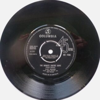 Cliff Richard The Minute You're Gone 7" Columbia DB7496 VG 1965