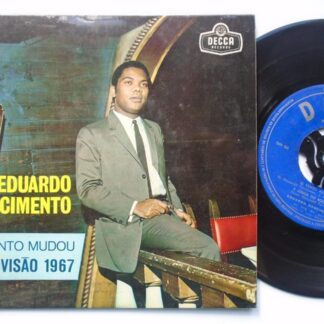 Eduardo Nascimento Eurovisao 1967 EP Decca PEP1193 EX/VG 1967 picture sleeve, made in Portugal