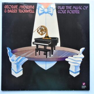 George Shearing Play The Music Of Cole Porter LP Concord Concerto CC2010 EX/EX 1986 German pressing, with Barry Tuckwell