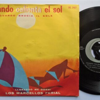 Los Marcellos Ferial Cuando Calienta El Sol 7" Durium DE2427 EX/VG 1970s Spanish pressing