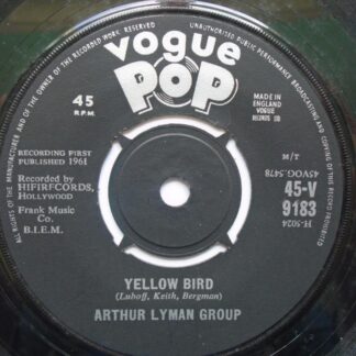 Arthur Lyman Yellow Bird 7" Vogue V9183 VG 1961