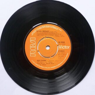 Elvis Presley Way Down 7" RCA Victor PB0998 VG 1977