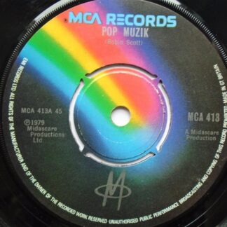 M Pop Muzik 7" MCA MCA413 EX 1979