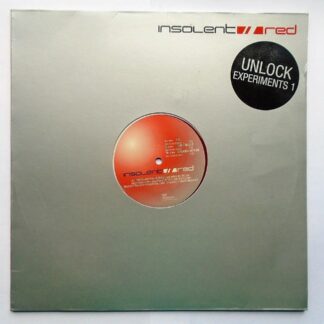 Unlock Experiments 1 12" Blanco Y Negro IREDMX02 EX /VG 2002 12 inch on red vinyl, tracks Red E's/Red Don't Bass It/Red Speaking With Me