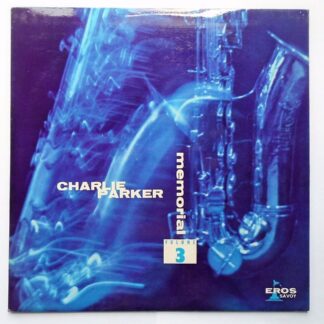 Charlie Parker Memorial Vol 3 LP Eros ERL50060 EX/EX 1960s