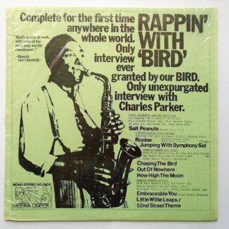 Charlie Parker Rappin With Bird LP Meexa 1776 EX/EX 1970s French pressing
