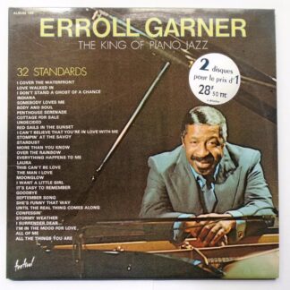 Erroll Garner 42 Standards 2LP Festival 166 EX/EX 1970s double LP, French pressing