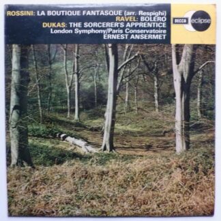 Ansermet Rossini Ravel Etc LP Decca Eclipse ECS529 EX/VG 1969
