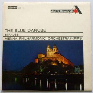 Josef Krips Strauss The Blue Danube LP Ace Of Diamonds SDD133 EX/EX 1960s