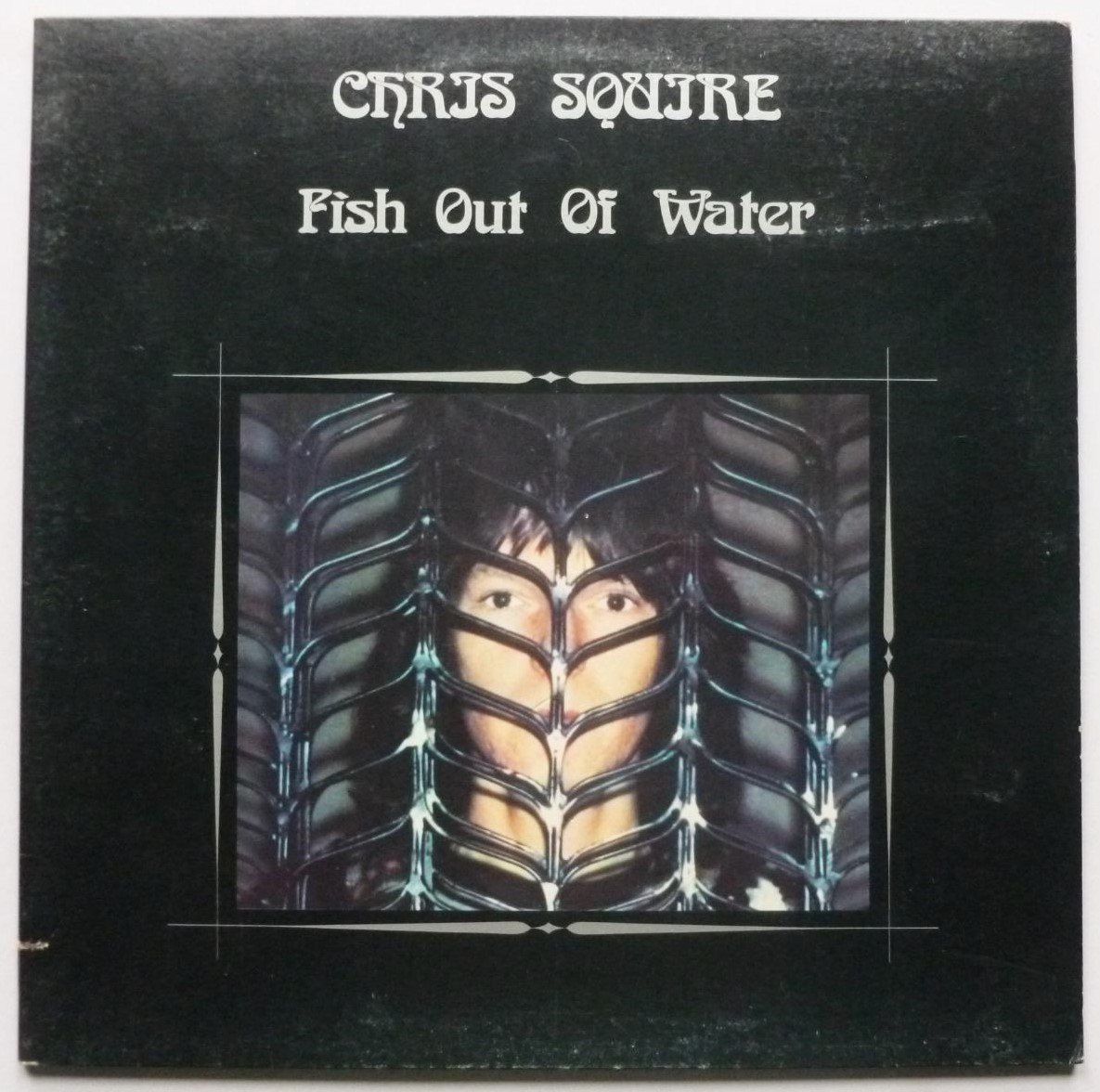 Chris Squire Fish Out Of Water LP Atlantic K50203 EX/VG 1975 US pressing with inner which is sellotaped at edges - sleeve is slit on spine