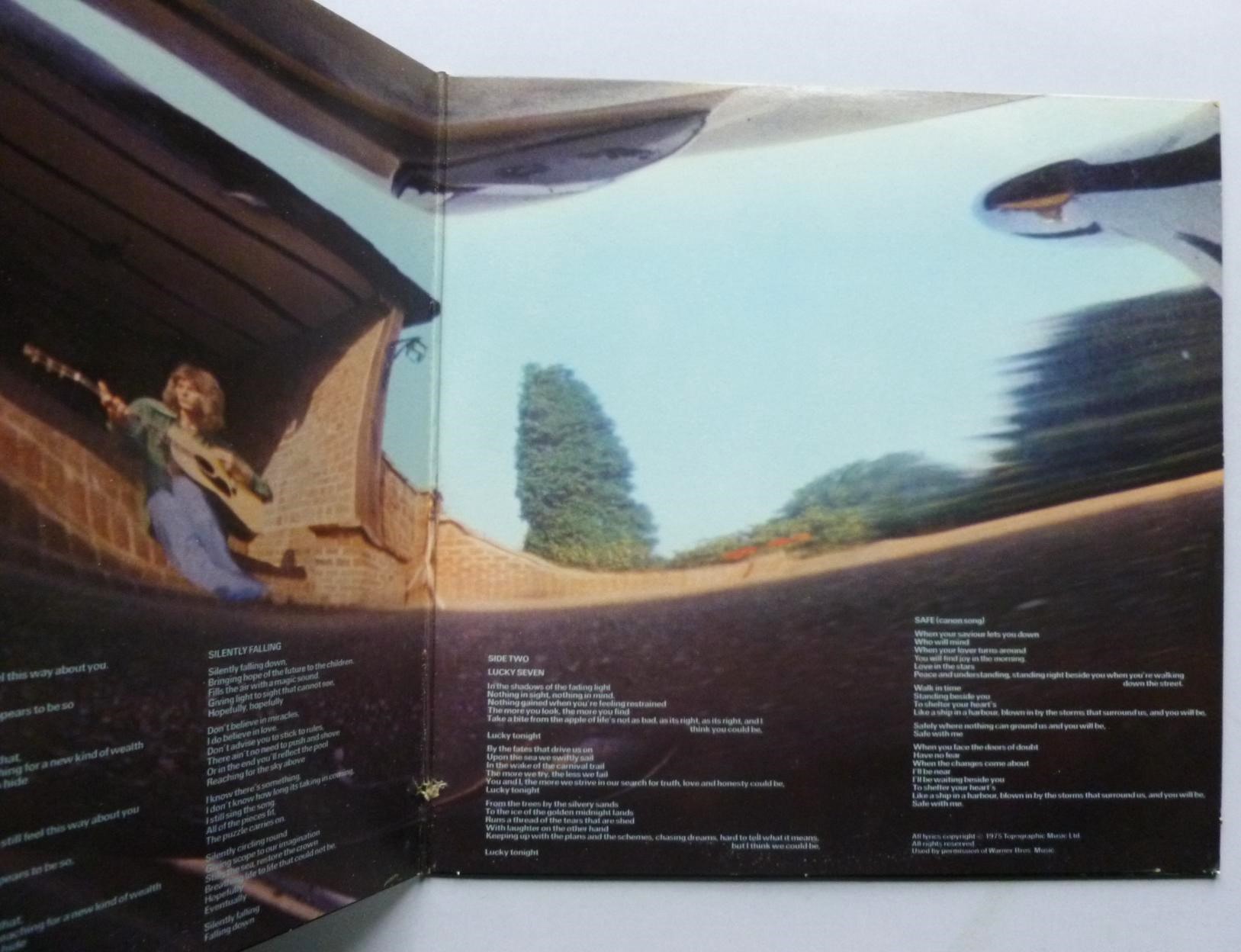Chris Squire Fish Out Of Water LP Atlantic K50203 EX/VG 1975 US pressing with inner which is sellotaped at edges - sleeve is slit on spine - Image 2