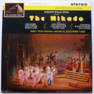 Alexander Faris The Mikado Volume 1 LP HMV CSD1458 EX/EX 1962