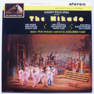 Alexander Faris The Mikado Volume 2 LP HMV CSD1459 EX/EX 1962