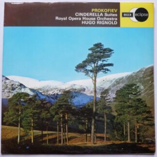 Hugo Rignold Prokofiev Cinderella Suites LP Decca Eclipse ECS597 EX/EX 1960s