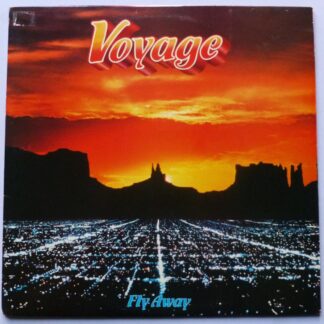 Voyager Fly Away LP GTO GTLP035 EX/VG 1978 sleeve has sticker mark at top left corner