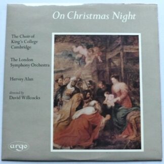 David Willcocks On Christmas Night LP Argo RG333 EX/EX 1962 with London Symphony Orchestra