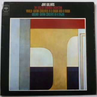John Williams Vivaldi Giuliani Concertos LP CBS S72798 EX/EX 1969
