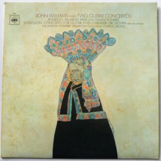 John Williams Plays Two Guitar Concertos LP CBS S72661 EX/EX 1968